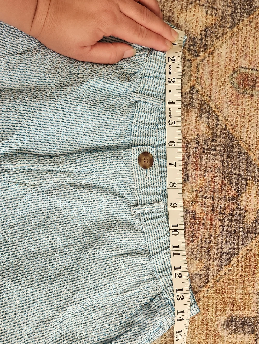 CHUBBIES Men's Bushwood Seersucker Shorts Size Medium - Picture 11 of 13